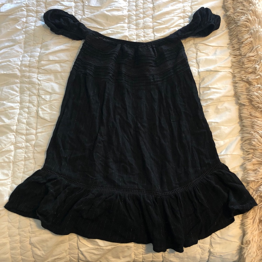 Strapless Mini Flowy Dress - Picture 2 of 2
